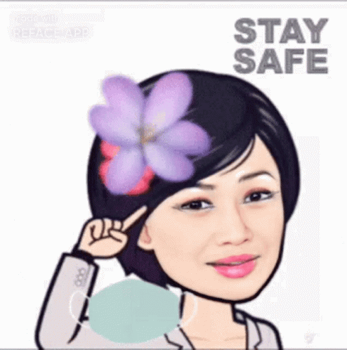 Stay Safe Wear Your Mask GIF