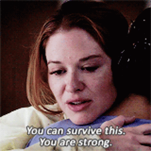 April Kepner Stay Strong GIF