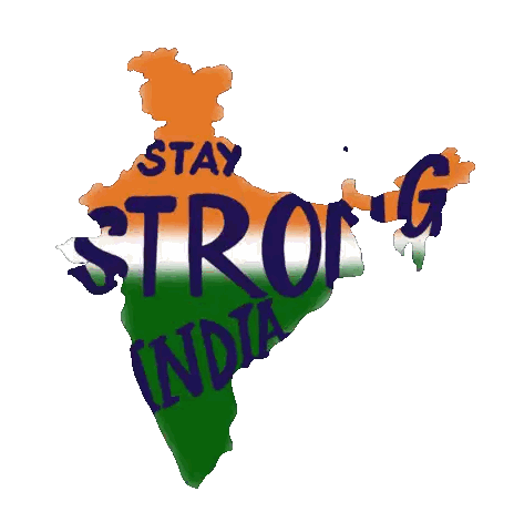 Stay Strong India Map