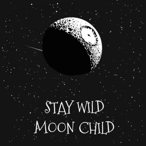 Stay Wild Moon Child Poster With Moon
