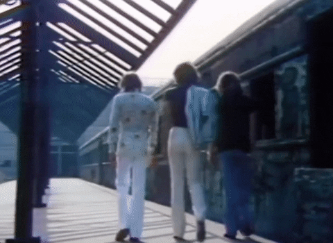 Stayin Alive Bee Gees Music Video GIF