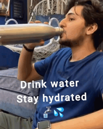 Staying Cool Is Like Staying Hydrated GIF