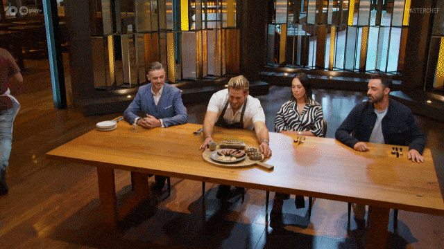 Steak Challenge Andy Masterchef Australia GIF
