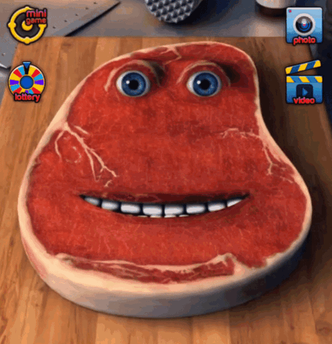 Steak With Face