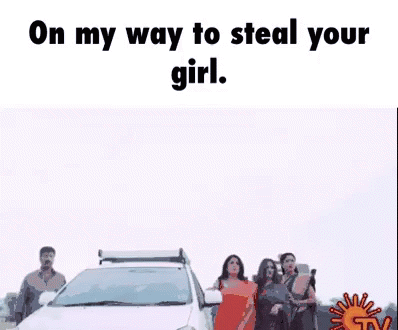 Steal Yo Girl Bollywood Flying Car GIF