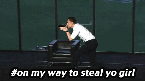 Steal Yo Girl By Lunge Walking GIF