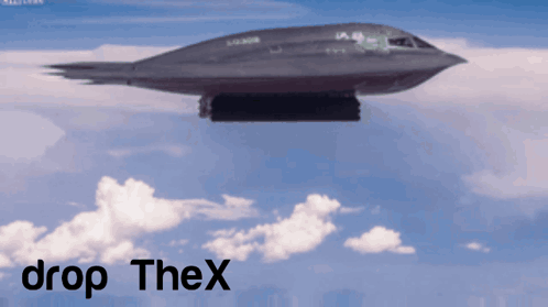 Stealth Bomber Drop Thex