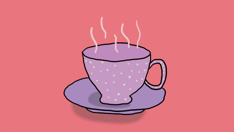 Steam From Cute Coffee Cup GIF