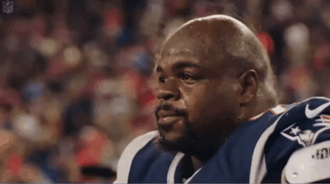 Steam From Vince Wilfork GIF