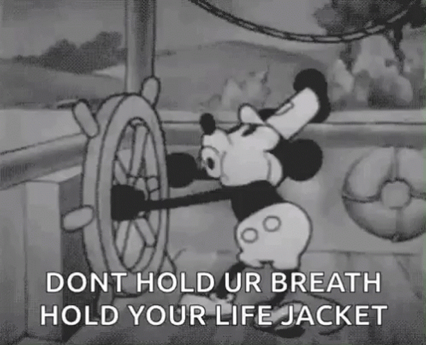 Steamboat Willie Mickey Mouse GIF