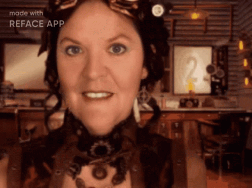 Steampunk Woman Reface App