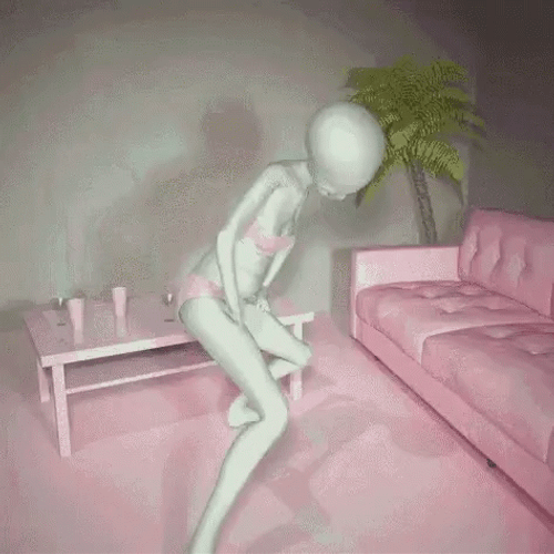 Steamy Hot Dancing Alien GIF