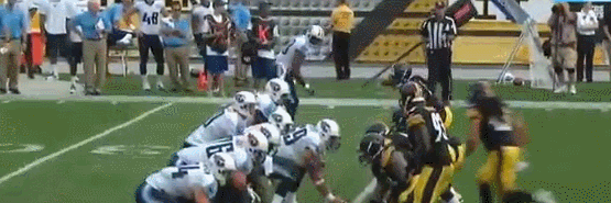 Steelers Fired Up Against Opponent GIF