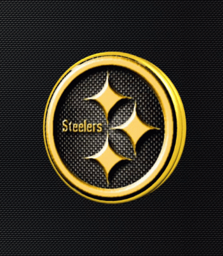 Steelers Logo on Black Background