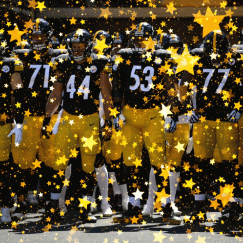 Steelers Logo With Loading Below GIF