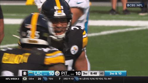 Steelers Vs Broncos CBS NFL GIF