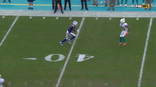 Stefon Diggs Running In Field GIF