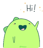 Steggy Wave Her New Friends Hello GIF