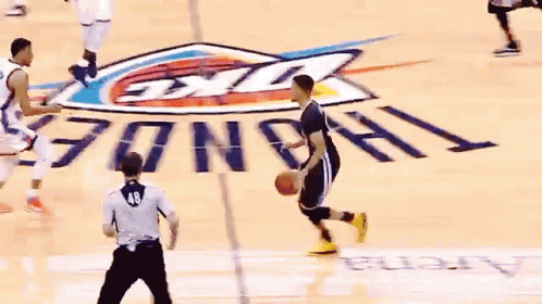 Steph Curry 3 James Johnson GIF