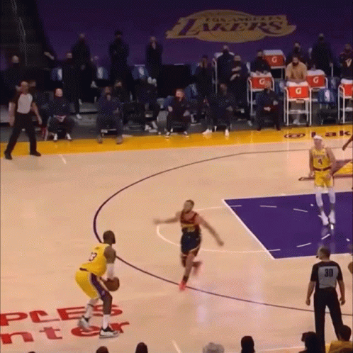 Steph Curry 3 Lakers Game GIF