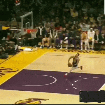 Steph Curry Dunk Interview GIF