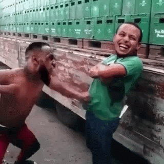 Steph Curry Dunk Tummy Punch GIF