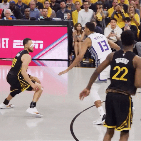 Steph Curry Lay Up Score GIF