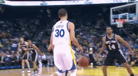 Steph Curry Night Night Dribbles Runs GIF