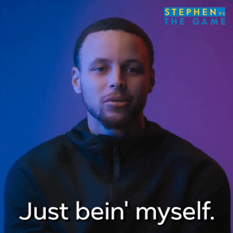 Steph Curry Night Night Just Bein' Myself GIF