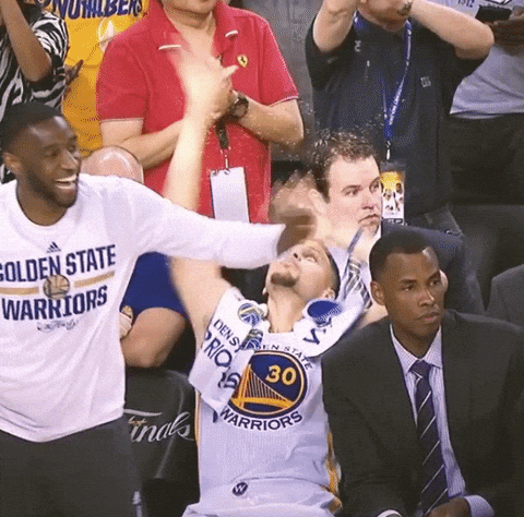 Steph Curry Night Night Kisses Up Cause Joy GIF