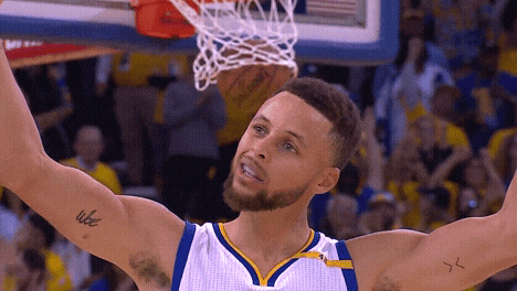 Steph Curry Night Night See That Raise Arms GIF