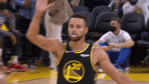 Steph Curry Wax On Wax Off Gesture GIF