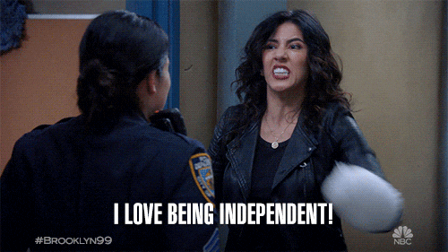 Stephanie Beatriz I Love Being Independent GIF