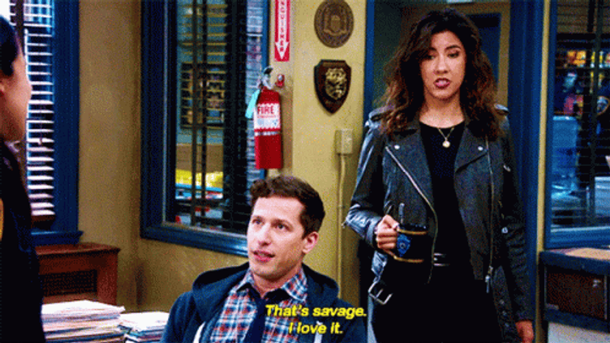 Stephanie Beatriz Savage GIF