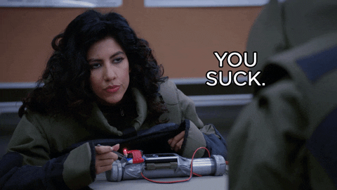 Stephanie Beatriz You Suck GIF