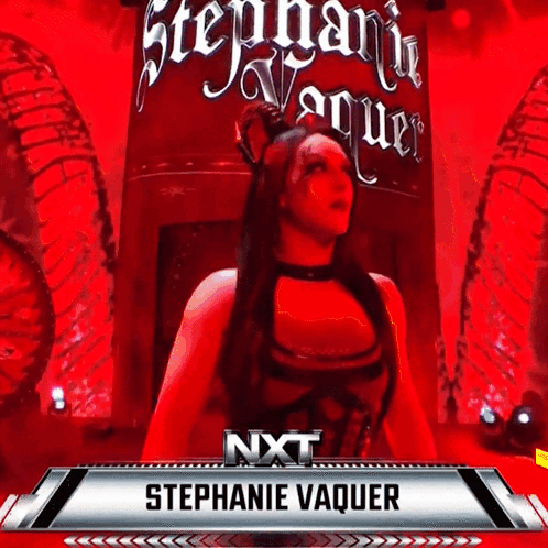 Stephanie Vaquer Is A Female Wrestler On The Nxt Show GIF