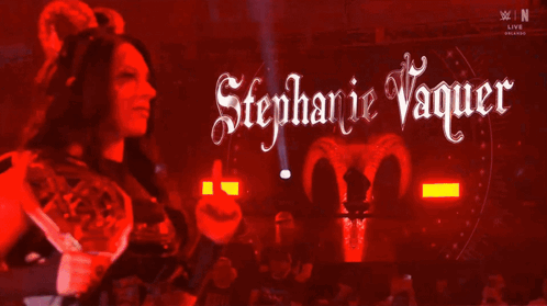 Stephanie Vaquer Is A Female Wrestler With Horns GIF