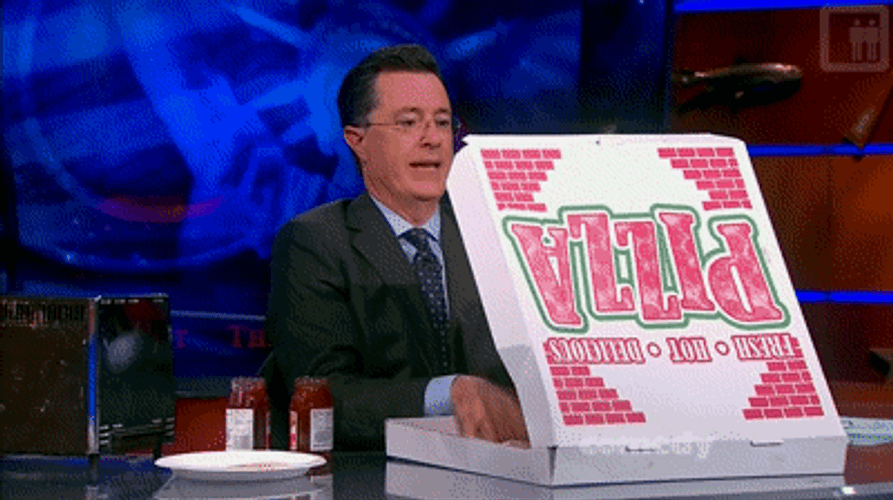 Stephen Colbert Doing Fast Typing GIF