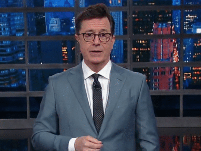 Stephen Colbert So Excited Yay GIF