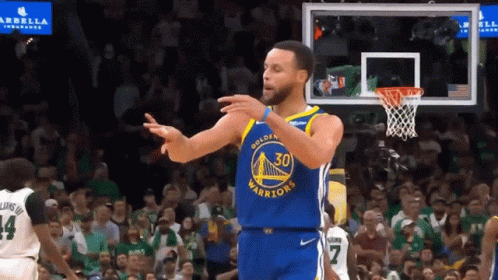 Stephen Curry Giving High Five