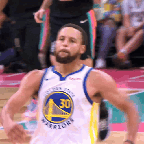 Stephen Curry Golden State Warriors Number 30