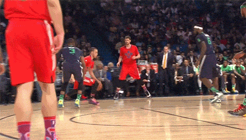 Stephen Curry Lay Up Shot GIF