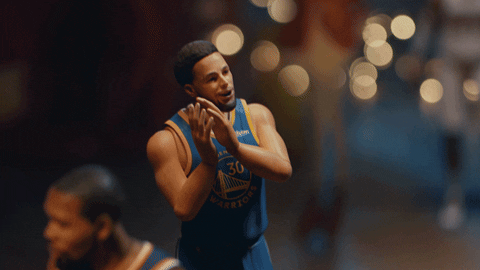 Stephen Curry Night Night Taunt GIF