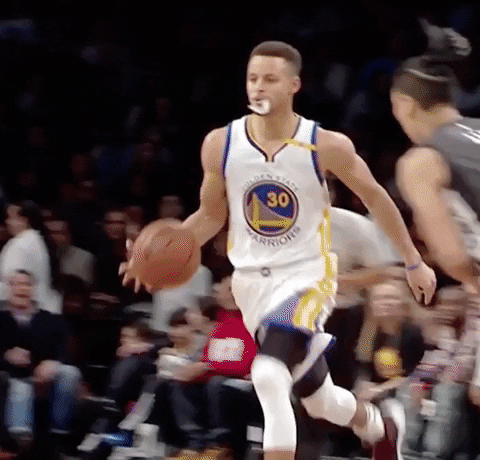 Stephen Curry Pass The Ball GIF