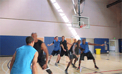 Stephen Curry Practice Three Pointer GIF