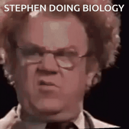 Stephen Doing Biology GIF