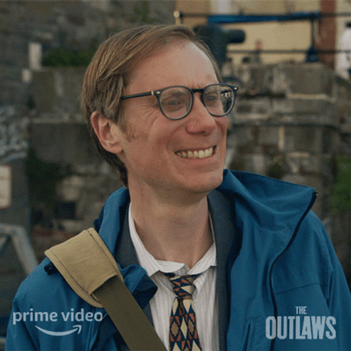 Stephen Merchant Is Feeling Uncomfortable GIF