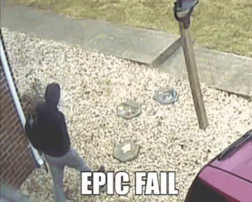 Stepping An Arrow Epic Fail GIF