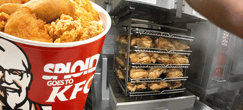 Steps In Cooking Kfc GIF