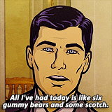 Sterling Archer Has A Drinking Problem GIF